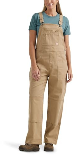 Wrangler Damen Arbeitsoverall, Tigerauge, Small