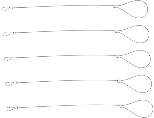 BESTonZON 5stücke Torriegelkabel Aus Verstellbare Torzugschnur Metallriegelkabelzug Zauntorriegelschnur Schutztorzugschnur Sicherheitsriegelkabelzug Torriegelkabel Für Garten Für