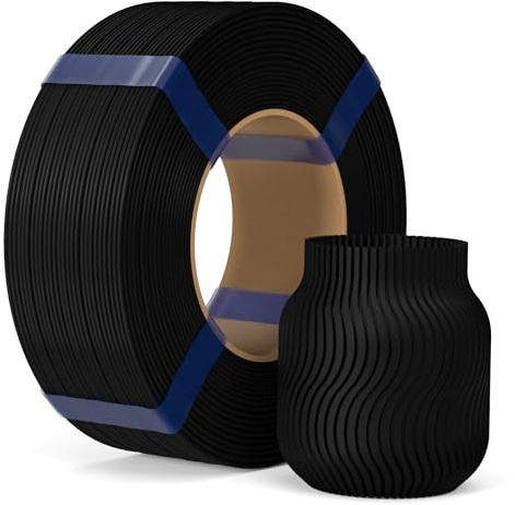 ELEGOO PLA Basic Di Ricarica Filamento Stampante 3D 1,75mm Nero 1kg