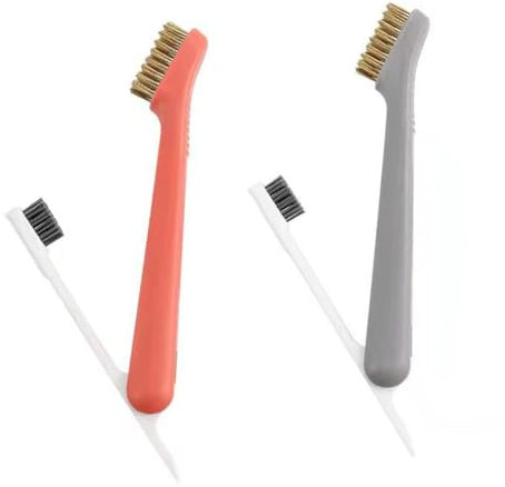 FOMIYES 2pcs Rotary Wire Cleaning Brush for Kitchen Ventilator Stove Brush Multi Functional Kitchen Cleaning Supply for and Cooker Degreaser