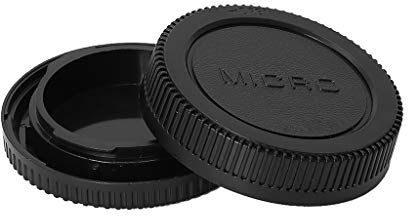 Bouchon arrière d'objectif pour appareil photo Panasonic Micro 4/3 et objectif EF de rechange