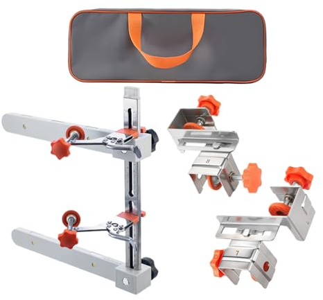 Zuasdvnk Gabarit de tiroir | Gabarit de poignée d'armoire, kit d'installation coulissante réglable pour meubles, menuiserie, menuiserie, commode, boîte à outils de cuisine
