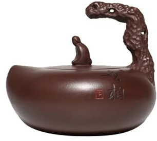 Set Con Teiera Pentola Fatta A Mano Minerale Grezzo Bollitore Per Fango Viola Set Da Tè Zisha Collezione Cha Bicchieri Teiere In Argilla Fatte A 200 Ml Set Di Teiere