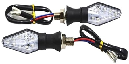 Intermitente Universal para Motocicleta, Luz Trasera, Intermitente De Freno, Posición, Marcha, Señalización para Motos Todoterreno Motocicleta Intermitentes señalizacion