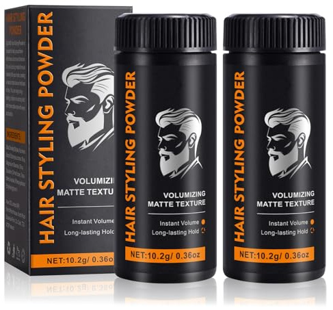 2 Poudre Volume Cheveux,Poudre Coiffante Homme,Poudre Texturisante Cheveux