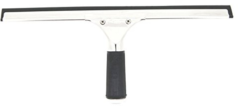 YMBERSA Regleta Raqueta Limpia vidrios - Lunas - Cristales con Soporte 55 cm. Uso Manual Compatible con Pértiga.