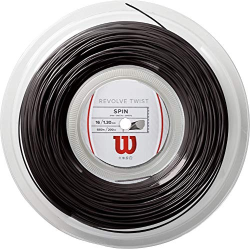 Wilson Revolve Twist Saitenrolle 200m - Grau