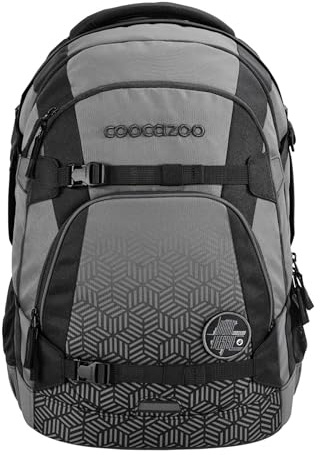 coocazoo Schulrucksack Mate, ergonomischer & anpassbarer Tornister, höhen- & größenverstellbar, mit Brustgurt & Hüftgurt, leicht & individuell, ab der 3. Klasse