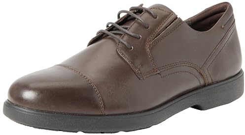 Geox Homme Spherica Ec11 A Tissu Oxford, Café, 45 EU
