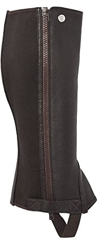 Dover Saddlery Ladies' Ready to Ride Half Chaps, Color: Brown, Size: Xs