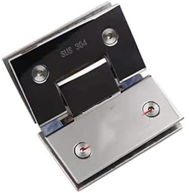 DUUDAH Panneau de charnière de Porte de Douche en Verre, charnières pivotantes, charnière de Porte de Douche en Verre à Fixation Murale en Acier Inoxydable (Color : 135 Degrees)