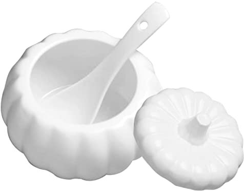 Cabilock 1 Juego Copa de Calabaza tazón de Sopa Decorativo macetas de Calabaza Cuenco Creativo en Forma de Calabaza tazón de arroz al Vapor Nido de Pájaro Tarro de Calabaza estofado envase