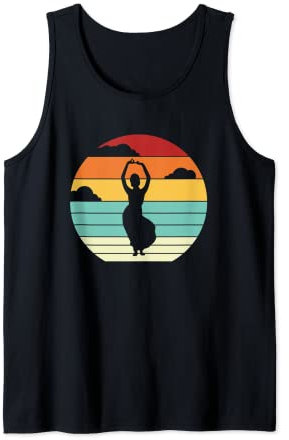 Retro Belly Dancer Shimmy Orientalischer Tanz Bauchtänzer Tank Top