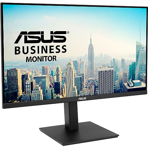 ASUS VA32UQSB Monitor Business 32” pollici (31,5), 4K UHD (3840 x 2160), IPS HDR-10, DisplayPort, Dual HDMI, Altoparlanti Stereo, Anti-sfarfallio, Filtro Luce Blu, Montabile a parete, Nero