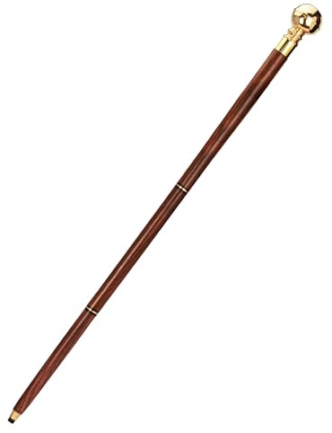 NKlaus kompass Messing; Echtholz Messing; Gelb; Braun, 93cm, 1 Stück | maritim; Länge: 93cm; Gewicht: 600g; 600g; 93cm