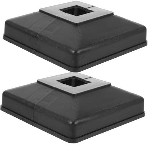 Stück Geteilte Kunststoff 2 Pfostenabdeckung Mm 20x20 für Geländer
