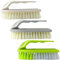 Roellgs Cepillo de limpieza de 3 piezas, cepillo de piso, cepillo de limpieza, cepillo de fregado resistente para ducha, baño, fregadero, cocina, limpieza de bañera
