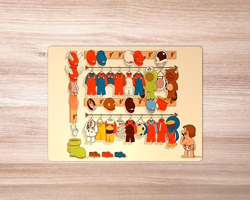 Votre Tapis de Souris Personnalisable avec Mario Closet Print