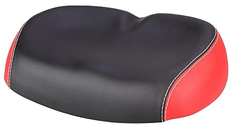 Sella senza naso per bicicletta confortevole cuscino universale PU Pad impermeabile resistente agli urti sedili per bici