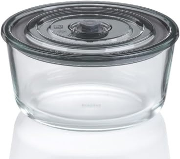 Kela - Aurélia luftdichter Behälter, rund, 1,2 l