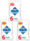 Walkers Salt & Shake Multipack Crisps 6x24g (3 Pack) | Premium product | Suitable for vegetarians | Multipack crisps for lunch and snacking