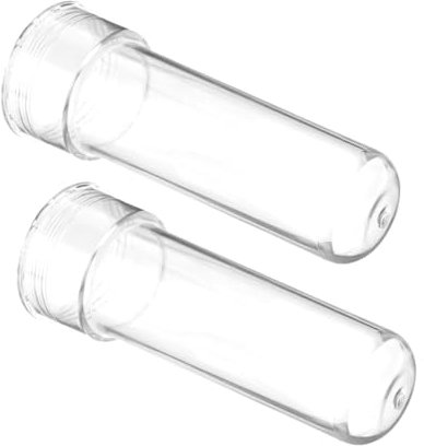 NAMOARLY 2st Kühlende Eiszapfen Im Bierturm Kühlstäbe Für Wasserflaschen Eiswürfel-sticks Klarer Starrer Schlauch Eiswürfelform Eiskühlstäbe Gefrierbare Eisstangen Kühler Plastik