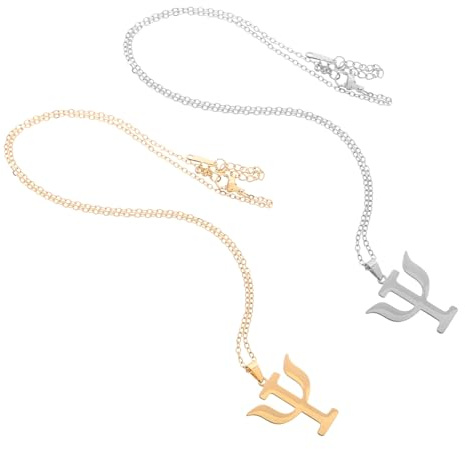 VALICLUD Titanium Steel Candlestick Shape Necklace Women Pendant Necklace Unique Personality Mark Jewelry