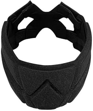 Fußball Kopfschutz Verstellbarer Torwart Kopfschutz Fußball Torwart Helm Torhüter Schutzhelm Gepolsterter Ausrüstungshelm für Fußballsportarten, Fänger, Spieler