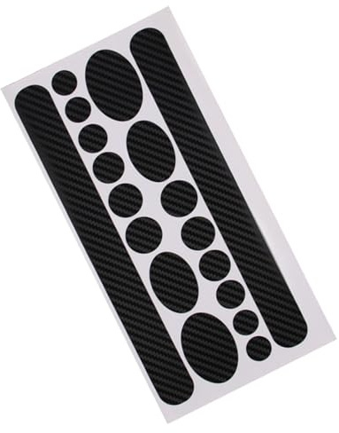 Adhesivo protector de marco, hoja de 25,5 x 20 cm, película base autoadhesiva, pegatina para protección del marco de bicicleta, cubierta antiarañazos, escudo absorbente de golpes, capa de