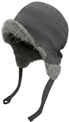 Unisex Wintermütze Mit Ohrenklappen Lodenstoff Beidseitig Tragbare Fliegermütze Warme Trappermütze Pilotenmütze Bombermütze Hut Für Jagd Skifahren Schlittschuhlaufen Schneespiel Outdoor-Aktivitäten
