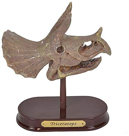 ArtCreativity Dinosaur Excavation Kit for Kids, 5.5” Triceratops Skull Excavating Set with Fossil Digging Tools and Stand, Fun Science Activity Toy, Educational Dinosaur Gift for Boys and Girls