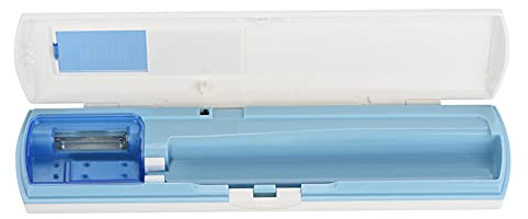 UV-tandborste sterilisator, hållare och dispensrar tandborsthållare UV lätt bärbar tandborste steriliserare sanitizer rengöring desinfektion rese tandborste fodral tandborste sanitizer