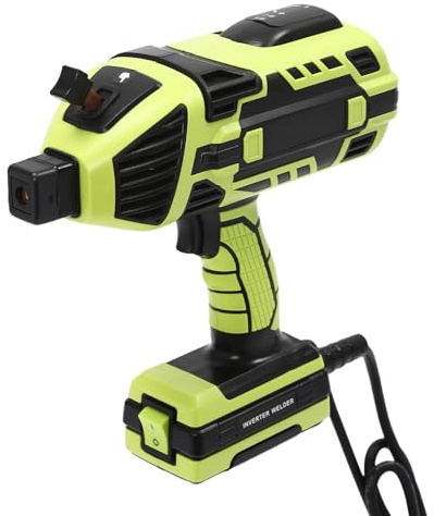 Handsvetsmaskin 200 A 220 V elektrodsvetsmaskin för 2,5 mm till 3,2 mm trådstänger, bärbar med e-handskar och mask för stål, järn, bilreparation och hemmafixare