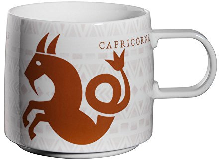 ASA ASA29072077 Tazza con Manico – Star Signs – Segno Zodiacale Capricorno – Porcellana – Ø9,5 X 8,6 cm – 0,35 L