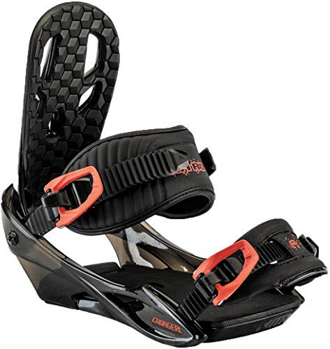 Nitro Snowboards 836372 fästen, unisex barn, röd, M