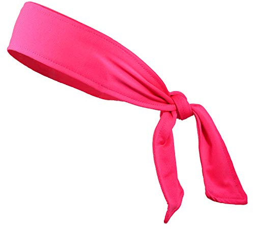 Elastisches Stirnband zum Binden für Damen und Herren – Sport-Stirnband für Basketball, Basketball, Yoga, Training, Sport