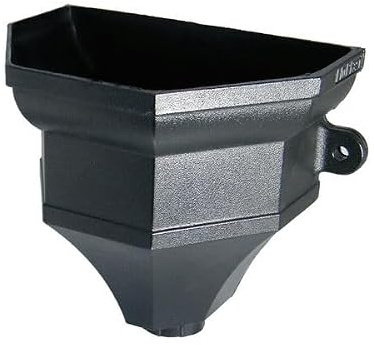 FloPlast Cast Iron Effect Ogee Gutter Hopper - 65/68mm