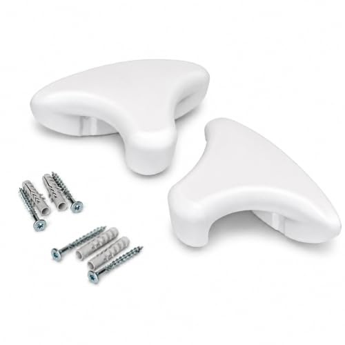 2x ClipOn Türstopper - DOPPELPACK Türhalter Türaufhalter Türenstopper Tür Wandschutz