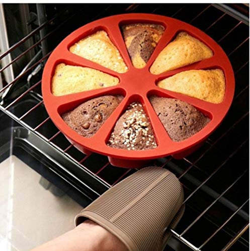 Hotaden Round Silicone Slices Cake Mould Dessert Bakeware Kitchen Baking Maker Diy Cooking Cake Moulds Tools Kitchen Supplies 1pc