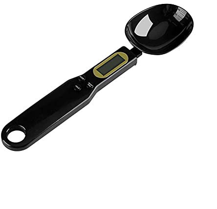 Balance de Cuisine et Cuillère de Mesure Électronique 500g 0,1g avec Écran LCD Cuillères Doseuses Incluses