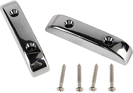 Bass-Daumenauflage, Einfach zu Installierende Tragbare Bass-Daumenauflage aus Kunststoff, Rutschfest für Leistung (GM04 Silber)