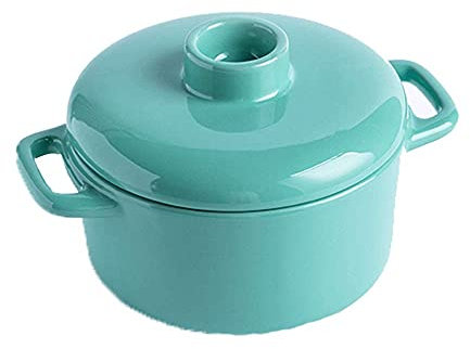 KOHARA Bols à Soupe, Bol à Dessert en céramique, Bol à Soupe recouvert d'œufs cuits à la Vapeur, Bol à Soupe de 400 ML, Bol à Nouilles instantanées avec Couvercle, Vaisselle de ménage d
