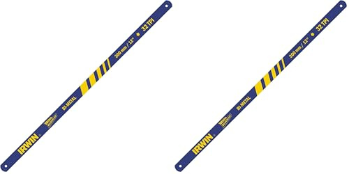 IRWIN 10504525 - Hoja para arco de sierra Bi-Metal 32 TPI, 12 pulgadas/300 mm, 2 uds. (Paquete de 2)