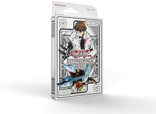 Yugioh - 2025 Mega-Pack Bundle - 3 Mega Pack's mit jeweils 13 Karten - Englisch - 1. Auflage - Originalverpackt mit LMS Trading Grußkarte