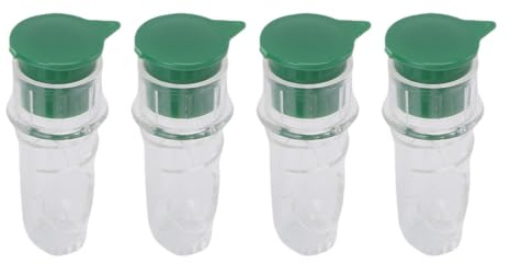 Fabater Mini Presse-citron Manuel Durable, Presse-agrumes Portable pour la Cuisine à Domicile - 4 Pièces, Presse-agrumes à Main, Petit pour un Usage Quotidien (GREEN)