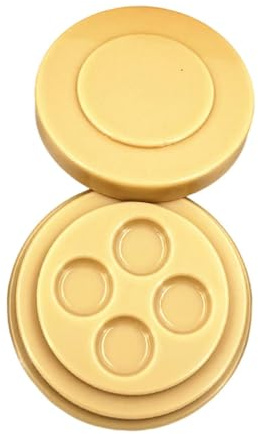 FewNvWa Porta-tazza per Olio per Orologi, Accessorio per La Riparazione di Orologi Realizzato in Robusta Gomma PP, Base Antiscivolo per Officine di Manutenzio, 4 Fori