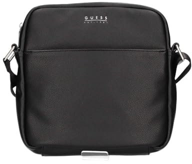 GUESS Herren Umhängetasche Fidenza Black