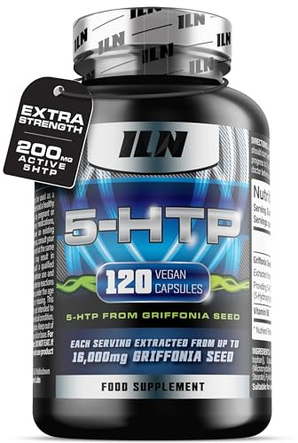 5HTP Extra Strength – 200mg 5-HTP High Strength Griffonia – 120 Capsules