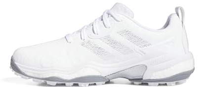 Adidas Men's CODECHAOS 25 Spikeless Shoes, Footwear White/Silver Metallic/Grey Two, 9.5
