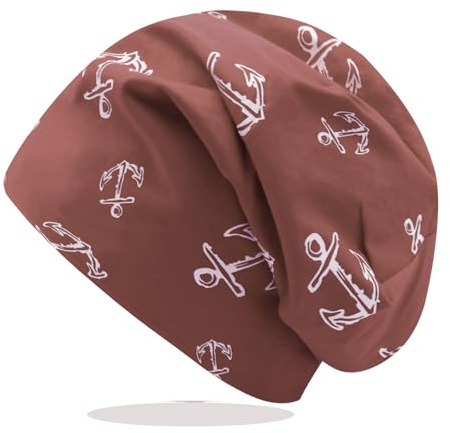 Glamexx24 Long Klassische Beanie Mütze: Herren Damen Fahrradmütze Wintermütze Unisex Baumwollmütze für Frühling, Sommer, Herbst und Winter